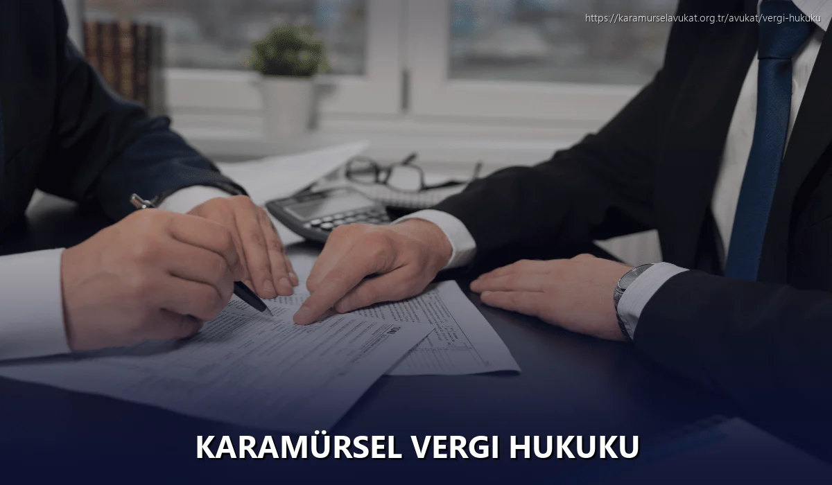 Karamürsel Vergi Hukuku